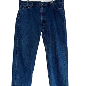 Levi's 550 Jeans Men's 46x30 Blue Medium Wash Straight Leg Jeans